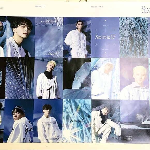 Sector 17 K-Pop Poster (Ver. A) WORLD OFFICIAL POSTER *NEW* K-POP - Picture 7 of 8